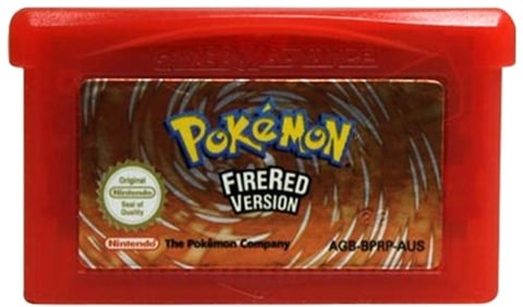 Pokemon Fire Red (GBA) No Wireless Adaptor, Unboxed