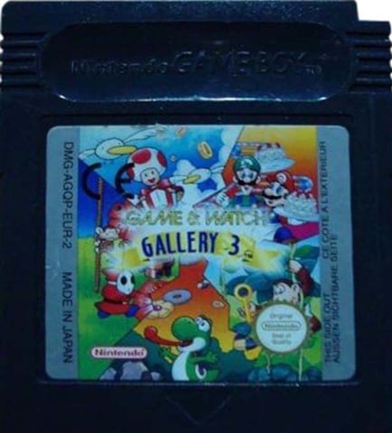 Game And Watch Gallery 3 (GBC) Unboxed