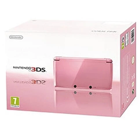 Nintendo 3DS Coral Pink, Boxed