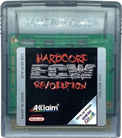 ECW Hardcore Revolution (GBC) Unboxed