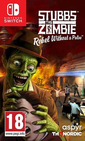 Stubbs the Zombie in Rebel Without a Pulse Switch