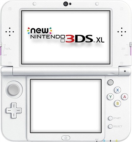 New Nintendo 3ds Xl Pink White Unboxed