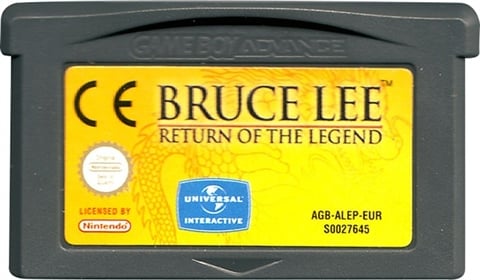 Bruce Lee - Return Of The Legend, Unboxed (GBA)