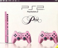 Playstation 2 Slimline Console Pink (2 Pads), Boxed