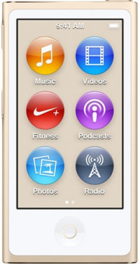 Apple iPod Nano 7th Generation 16GB - Gold