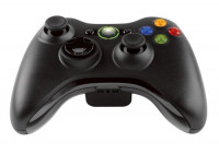 Xbox 360 Wireless Controller, Black (2010)