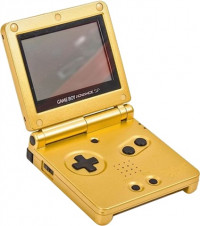 Game Boy Advance SP Console, Legend of Zelda Gold, Boxed