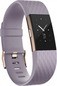 Fitbit Charge 2 Heart Rate + Fitness Band Rose Gold - Large