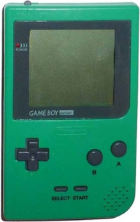 GameBoy Pocket Console Emerald Green, Unboxed