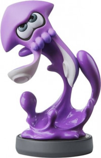 Nintendo Amiibo Splatoon 2 Squid (Neon Purple) Figure