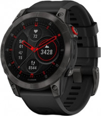 Garmin Epix (Gen 2) GPS Smartwatch - Sapphire - Black Titanium,