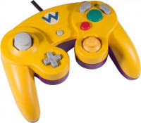 Official GameCube Club Nintendo Wario Yellow/Purple Controller