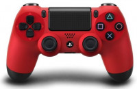 PS4 Official PlayStation DualShock 4 Controller Red