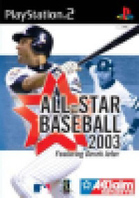 All Star Baseball 2003 PS2