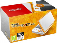 NEW Nintendo 2DS XL White & Orange, Boxed