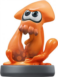 Nintendo Amiibo Splatoon Squid (Orange) Figure