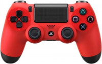 PS4 Official DualShock 4 Red Crystal Controller (V2)