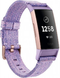Fitbit Charge 3 Advanced Health + Fitness Tracker Lavender-Rose Gold