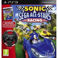 Sonic & Sega All-Star Racing With Wheel PS3