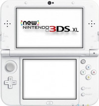 New Nintendo 3DS XL Pearl White, Unboxed