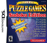 Ultimate Puzzle GAmes Sudoku Edition DS