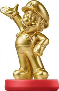Nintendo Amiibo Super Mario Collection Gold Mario (Red Base)