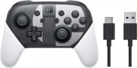 Nintendo Switch Super Smash Bros Pro Controller + USB C Cable