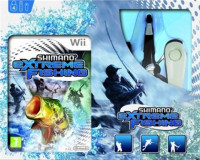 Shimano Extreme Fishing + Rod Wii