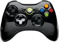 Xbox 360 Official Wireless controller Chrome Black