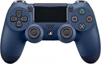 PS4 Official DualShock 4 Midnight Blue Controller (V2)