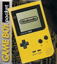 GameBoy Pocket Console Yellow, Boxed