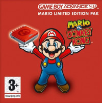 Game Boy Advance SP Console, Mario Edition, Boxed