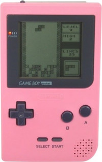Game Boy Pocket Console Pink, Unboxed