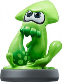 Nintendo Amiibo Splatoon Squid (Green) Figure