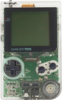 GameBoy Pocket Console Clear, Unboxed