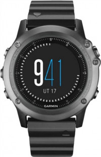 Garmin Fenix 3 Sapphire GPS Multisport Watch - Carbon Grey