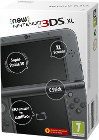 New Nintendo 3DS XL Metallic Black, Boxed