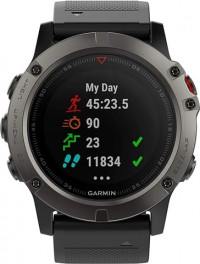 Garmin Fenix 5X Sapphire 51MM Smartwatch - Slate Grey
