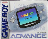 Game Boy Advance Console, Glacier, Boxed