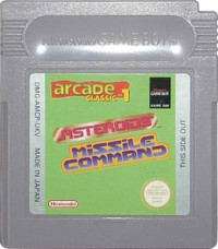 Arcade Classic No. 1: Asteroids & Missile Command (Game Boy) Unboxed