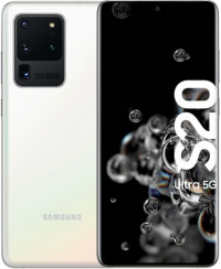 Samsung Galaxy S20 Ultra 5G 128GB Cloud White, Unlocked
