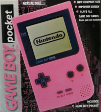 Game Boy Pocket Console Pink, Boxed