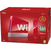 Nintendo Wii Console (Red)