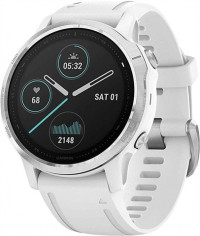Garmin Fenix 6S Smartwatch - Silver/White