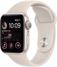 Apple Watch SE (2022) 40mm GPS - Cellular, Starlight Aluminium