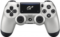 PS4 Official DualShock 4 GT Sport Silver Controller (V2)