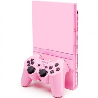 Playstation 2 Slimline Console Pink, Unboxed
