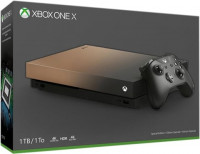 Xbox One X 1TB Console Gold Rush Edition, Boxed