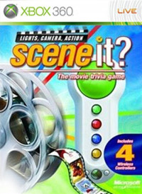 Scene It Lights Camera Action & 4 buzzer Xbox 360