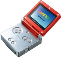 Game Boy Advance SP Console Mario Edition, Unboxed